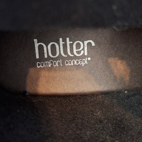 HOTTER Comfort Concept Abbey Womens Size 7.5  Brown Leather‎ Ankle Boots - Picture 9 of 14